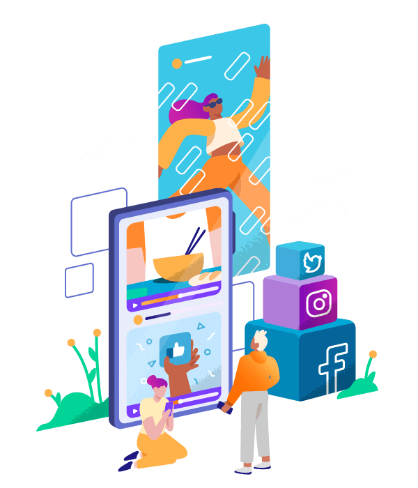 What is a social media video?