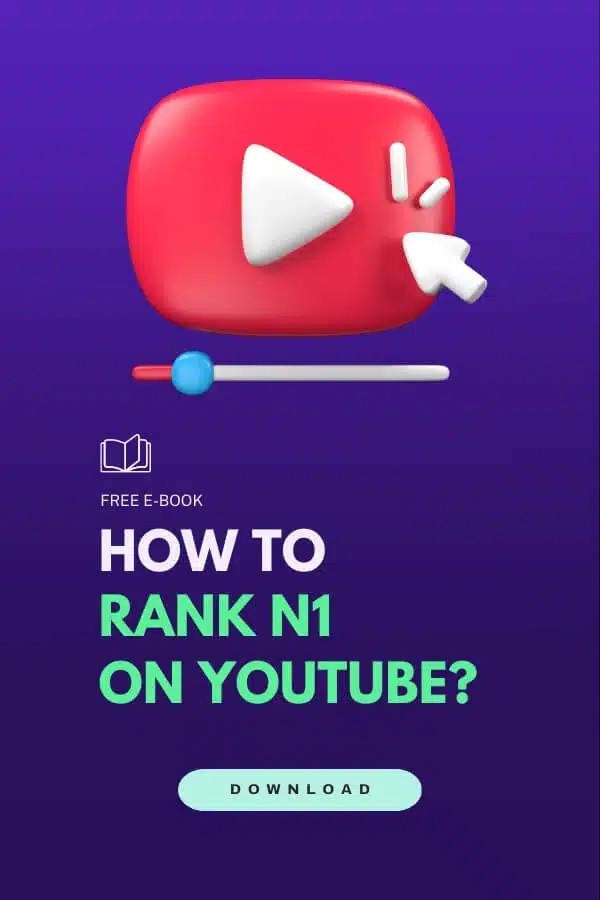 EBOOK how to rank n1 on youtube