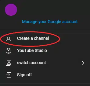 1. Create a channel