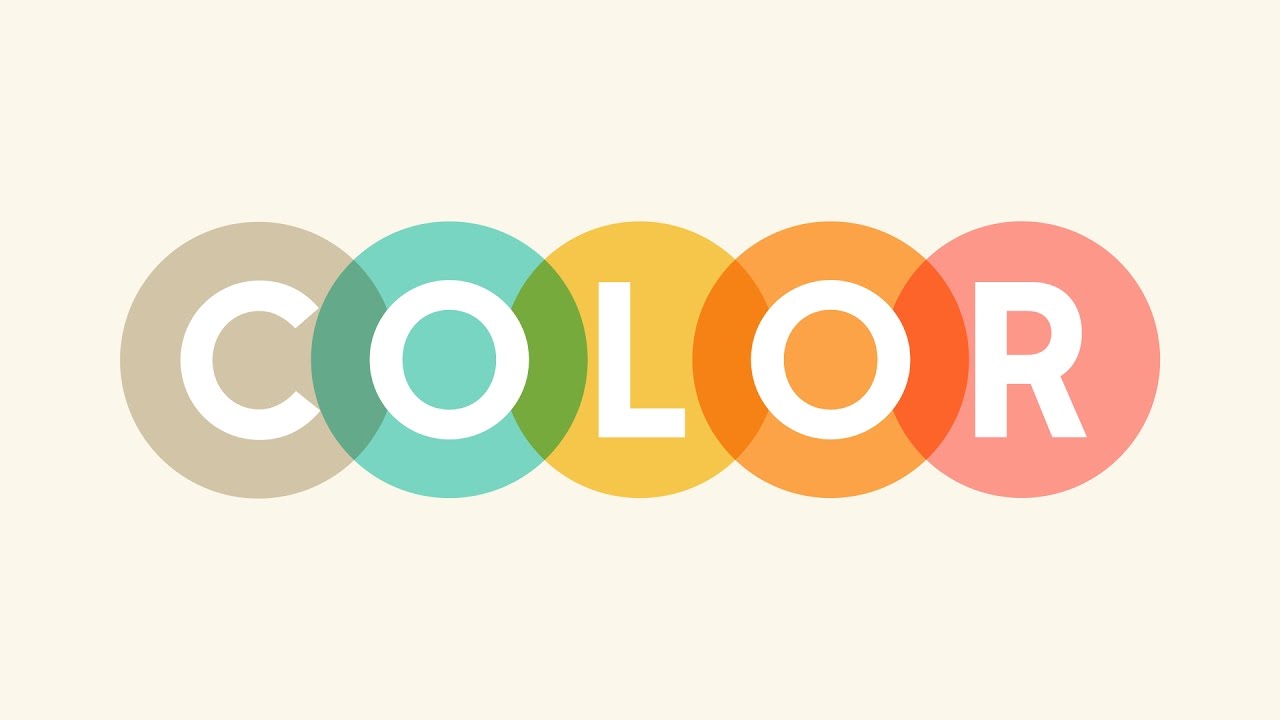 beginning graphic design color