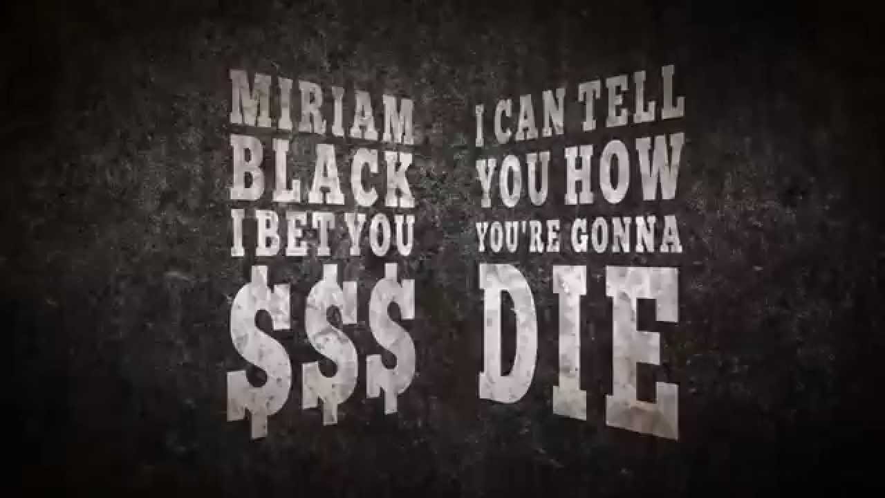 book trailer the miriam black no