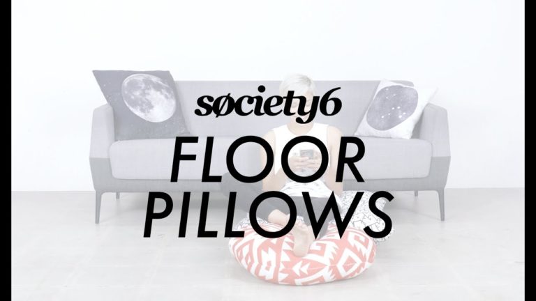 floor pillows from society6 prod