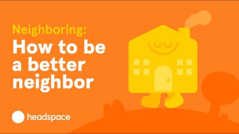 how to be a better neighbor