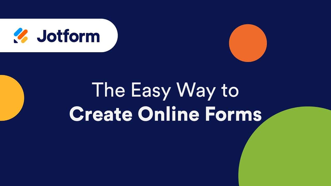 jotform the easy way to create o 2