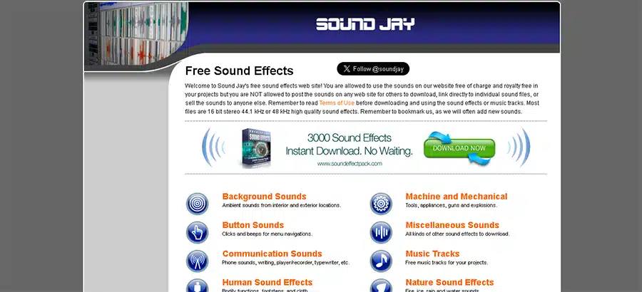 Blog FreeSoundEffects SoundJay