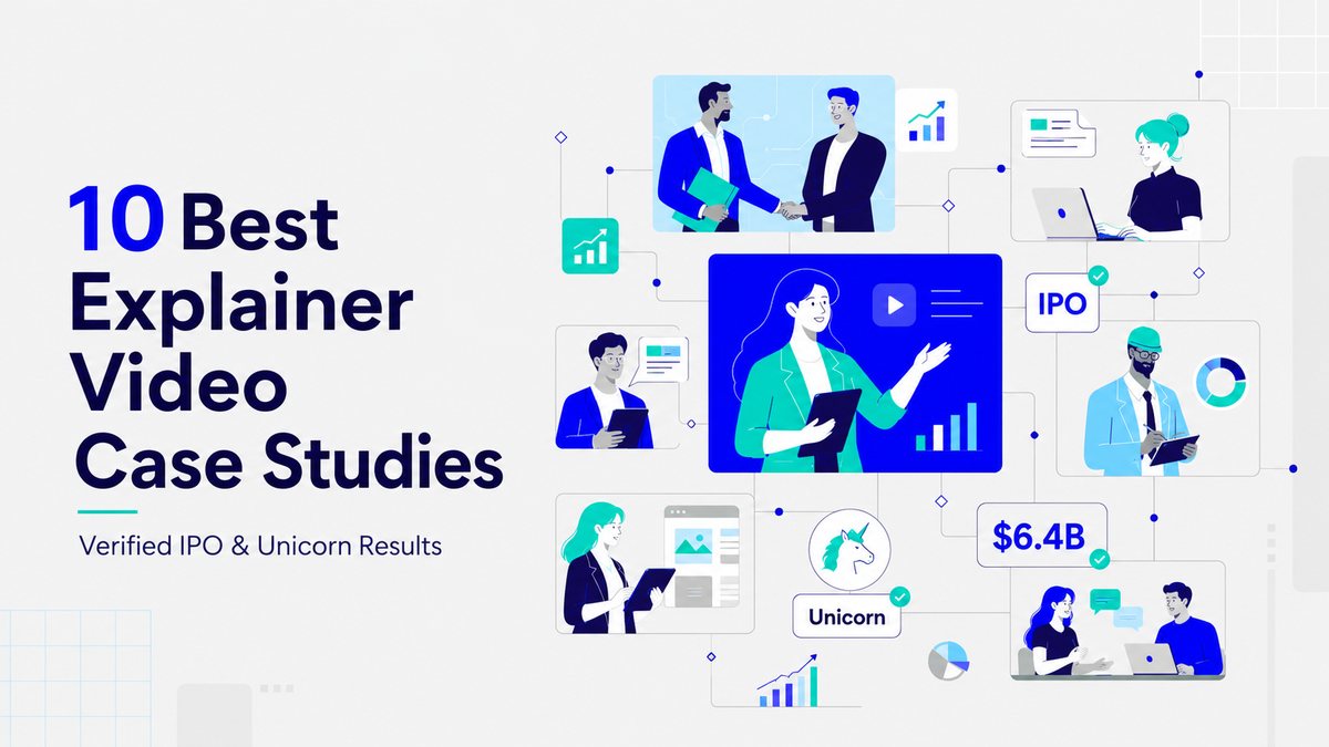 10 Best Explainer Video Case Studies: Verified Results from IPOs to Unicorn Rounds