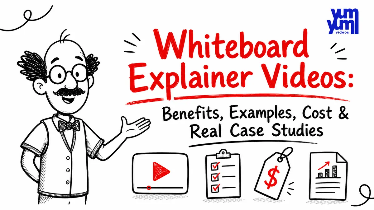 Whiteboard Explainer Video: Benefits, Examples, Cost & Real Case Studies
